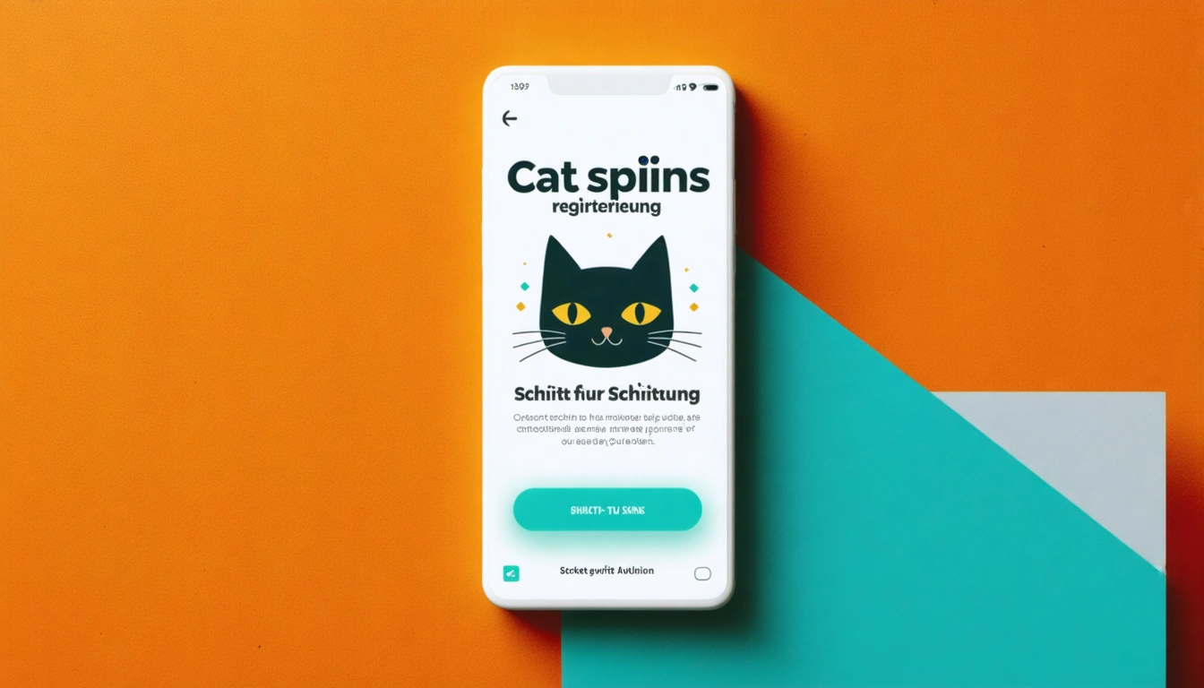 Cat spins registrierung Schritt für Schritt Anleitung